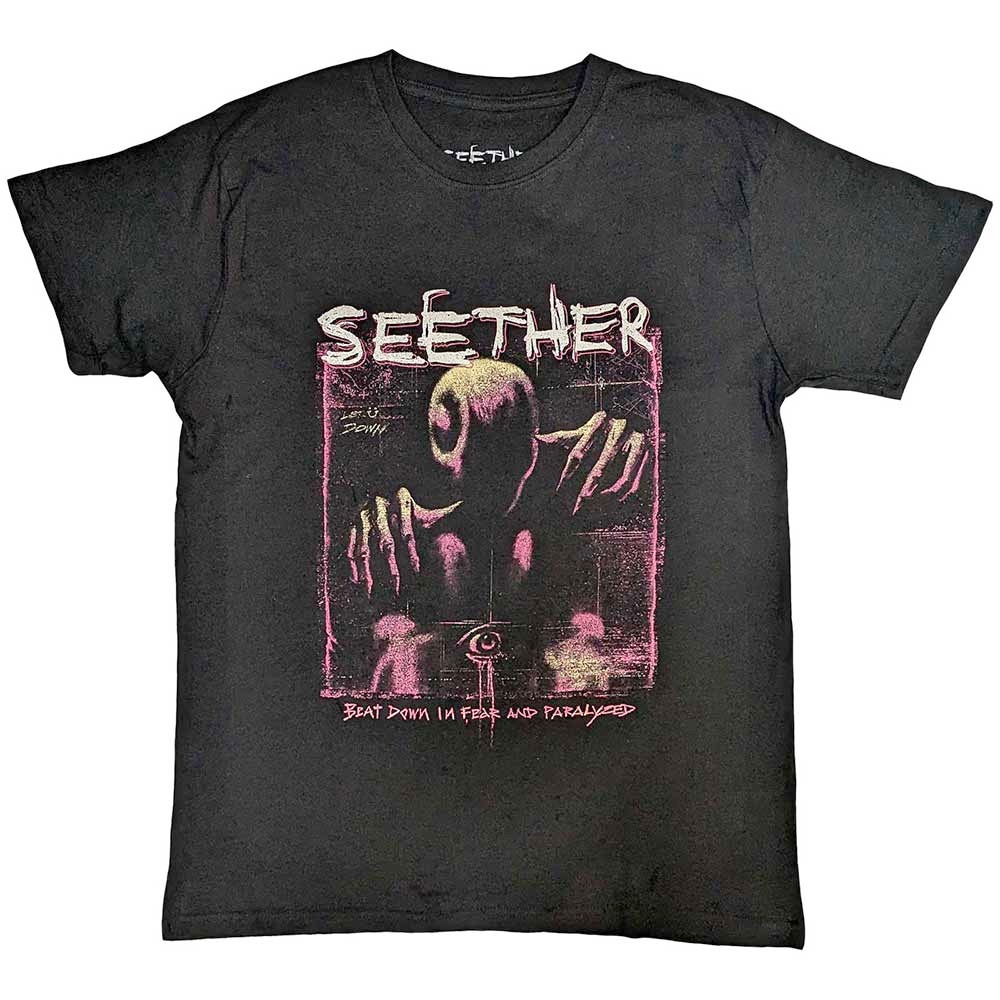 Seether - Beat Down Heren Tshirt - Zwart